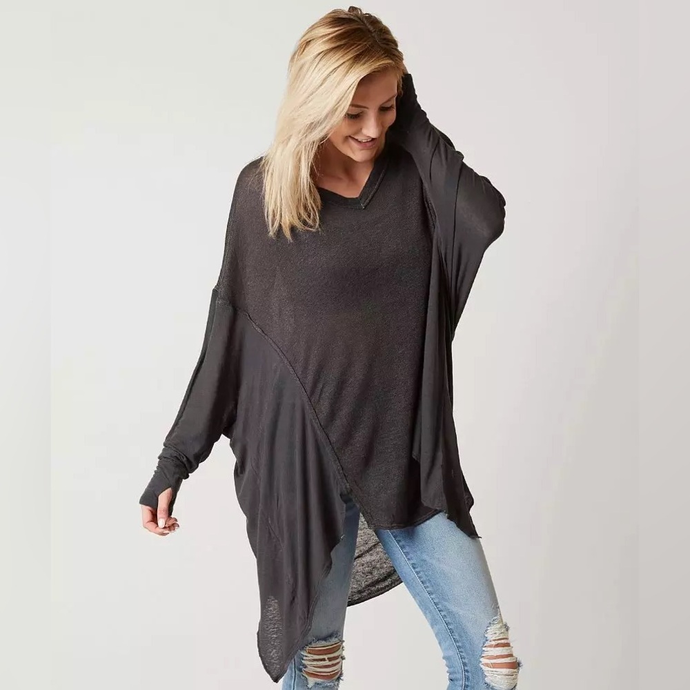 Free People Never Give Up oversized top